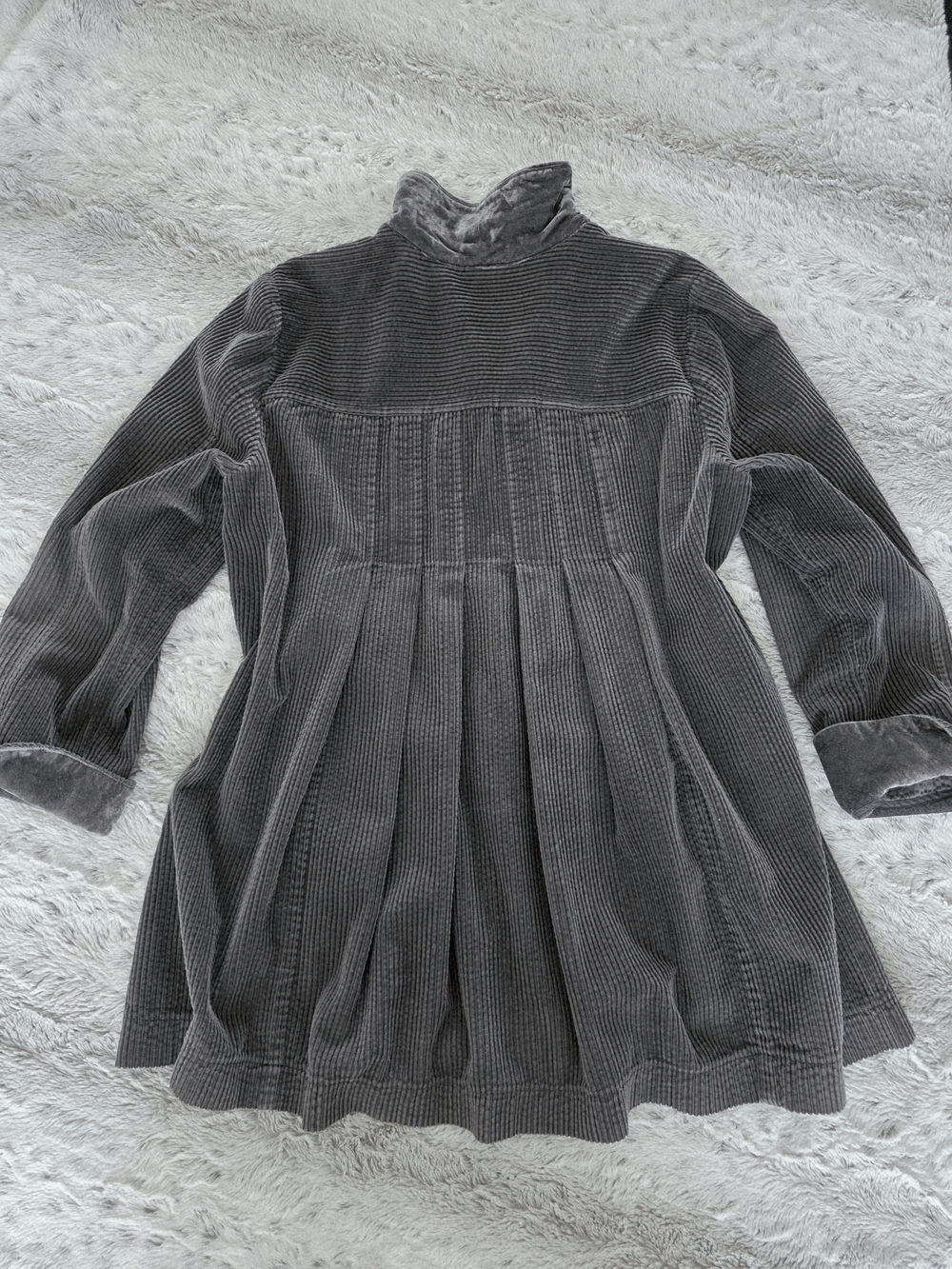 J.Jill Lightweight Washed-Cord Pleated Shacket LARGE - Picture 9 of 11